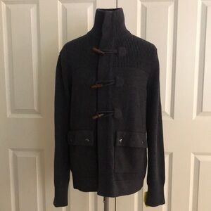 Banana Republic Blue Toggle Cardigan Sweater Size Small